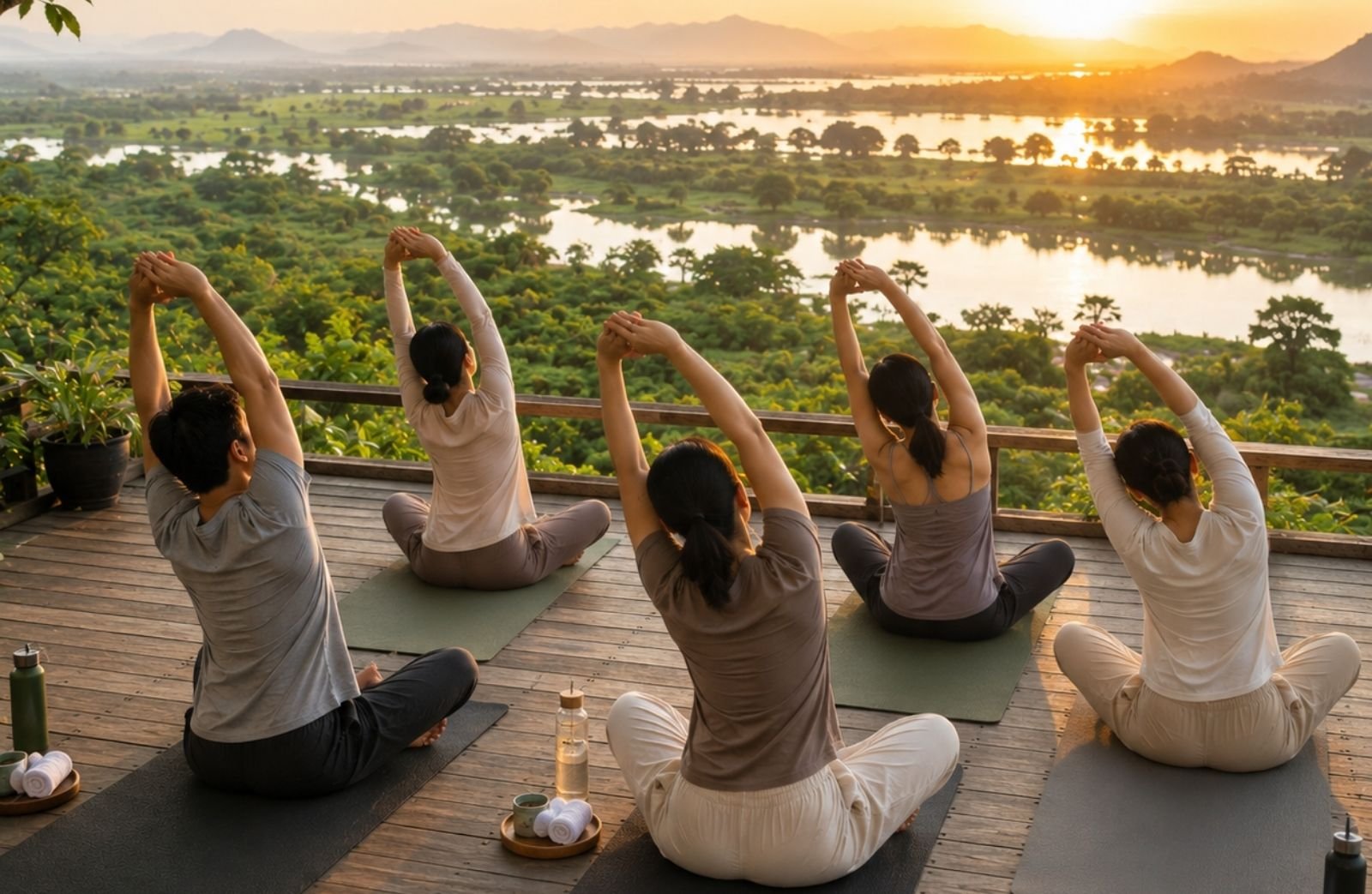 Buổi Chia sẻ và Yoga cùng cả Đoàn